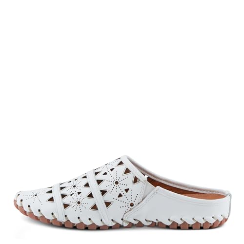Image of Spring Step Fusalide Slip-On Shoes for Womens - Comfortable Slip-On Shoes with Rubber Outsole - Casual Leather Clogs for Women