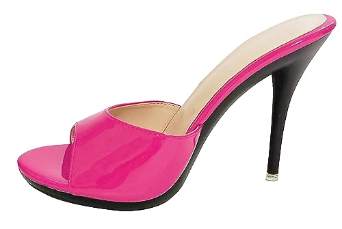 Sandales sexy pour femme TM011 l'art du soulier haut de gamme avec talon rose de 10.5cm