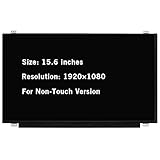 15.6' Screen Replacement for NV156FHM-N43 V8.0 30Pin Non-Touch LCD LED Display FHD 1920x1080