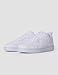 Nike Big Kid's Court Borough Low Recraft Shoes, White/White-White, 7Y