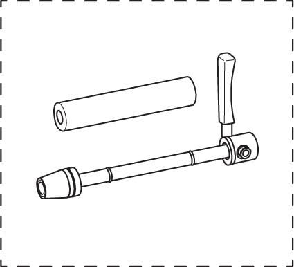 THULE 9 mm QuickRelease Adapt.+ Skewer Adapter, Sport, Multi-Coloured (Multi-Colour)