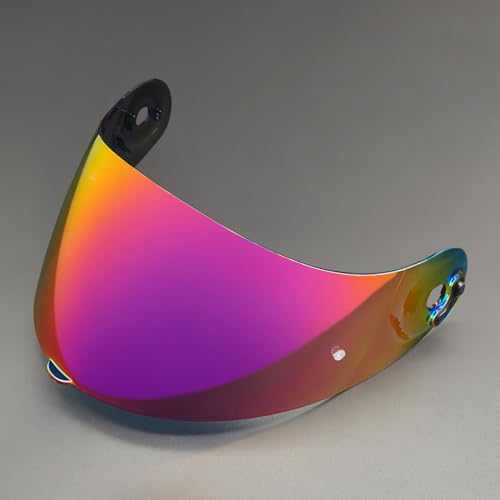 YMTSGEQ Helmet Visor Replacement for X803.Motorcycle Helmet Shield UV Protection Compatible with Nolan X803 (Revo Rose Red)