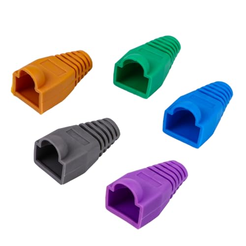 Cable RJ45 ethernet plástico protector OSALADI organización de cables de red de datos