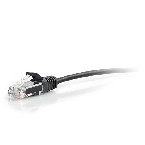 C2G 01109 Cat6 Slim Cable - Snagless Unshielded Ethernet Network Patch Cable, Black (10 Feet, 3.04 Meters) - Image 3
