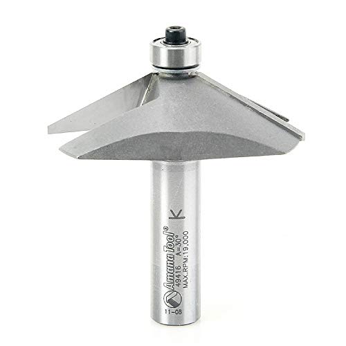 Amana Tool - 49416 Carbide Tipped Chamfer 60° x 2-1/2 Dia x 11/16 x 1/2
