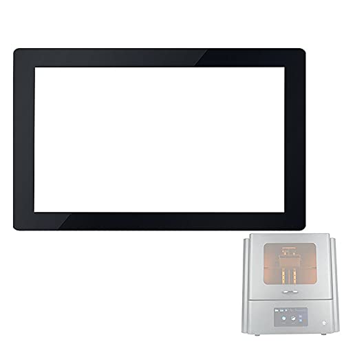 Lysee 3D Printer Parts & Accessories - Glass Protectors Compatible for 8.9 Inch LCD Screen for Photon D8 UV Light-Curing 3D Printer - (Color: Black)
