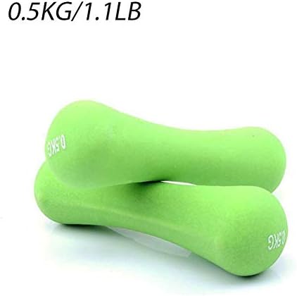 Calmson Women Dumbbell, Body Revolution Hand Weights with Non-Slip Grip for Home Exercise Sold in Pairs