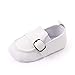Blanco Zapatos Bebe Niño Primeros Pasos 0-6 Meses Mocasines Bebé Recién Nacido Moda Plano Comodas