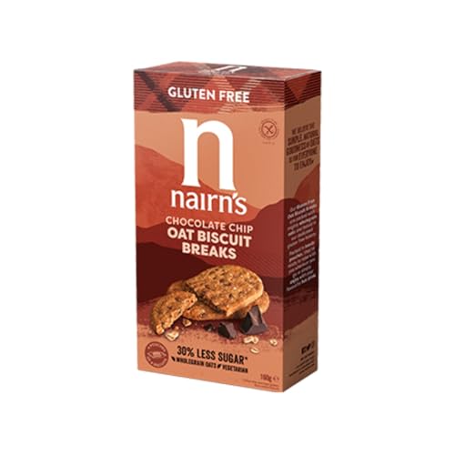 Nairn's Gluten Free Chocolate Chip Oat Biscuits Breaks (160g)