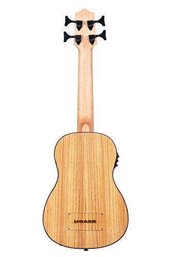 Kala UBASS – Zebrawood – Ukulele basse (+ housse) - Les Beatles, Paul McCartney, John Lennon, RIngo Starr, George Harrison Kala UBASS – Zebrawood - Ukulele basse (+ housse) – Image 6