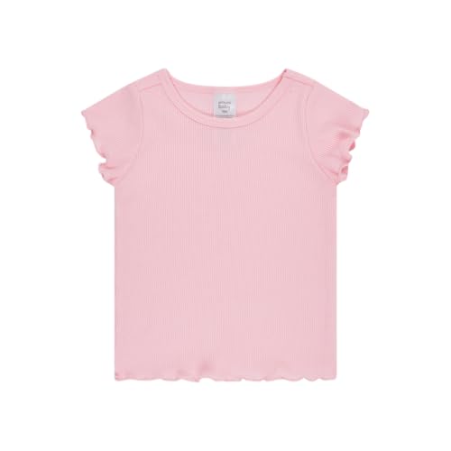 Image of Cudlie 5-Pack Toddler /Baby Girl Short Sleeve Tops - Premium Quality Shirt Tops for Lightweight Comfort and Style.