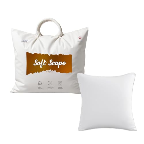 Set of 1-20cm x 20cm Wool Cushion Pad Inner Stuffer Pillow Insert Square Poly Cotton Cover Feather/Down Alternative(Pack of 1 | 8" x 8")