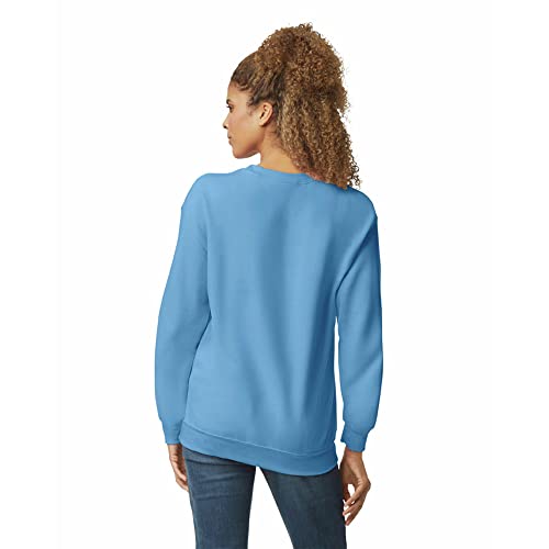 Image of Gildan Men's Cotton Spandex Polyester Blend Crew Neck Sweatshirt