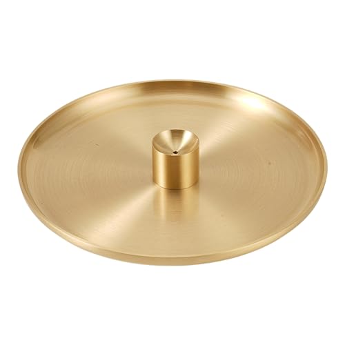 Porte-encens laiton support multifonction avec plateau de rechange
