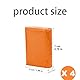 Reinigungsknete, Auto Car Clay Bar, Auto Knete Lack, 4 x 100 g Lackreinigungsknete, Lackknete für Autos Motorrad Trucks Wohnwagen, Orange