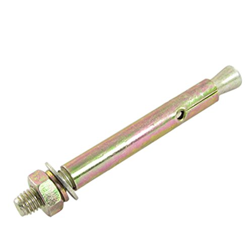 Aexit Expansion Bolt Nuts Tool M10 x 120mm Hex Nut Panel Nuts Sleeve Anchors