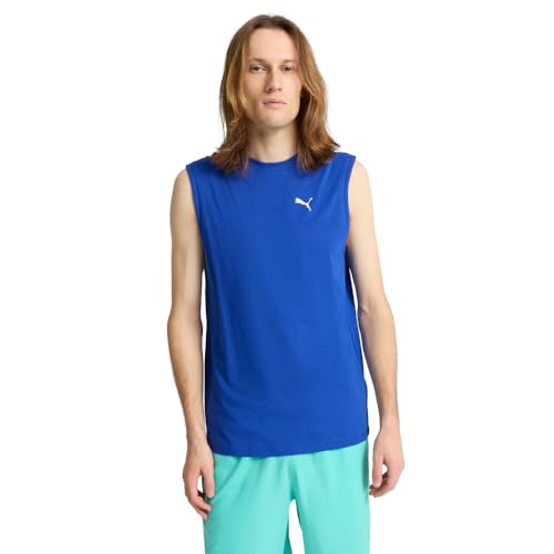 PUMA Men's Essentials Sleeveless T-Shirt (Available in Big & Tall), Vivid Blue SS25, XX-Large - image 1