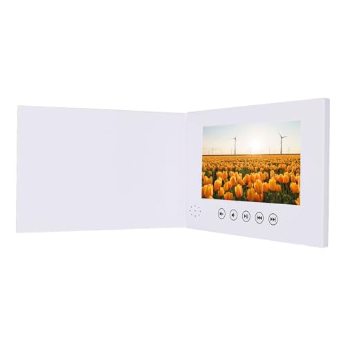 Brochure vidéo 7 pouces MP4 pour bijouterie de luxe