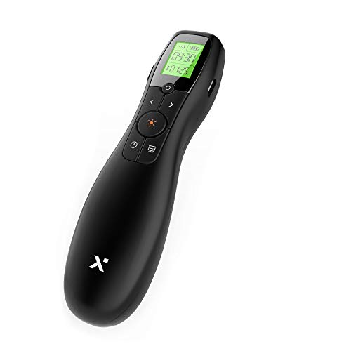 Wireless Presentation Remote with Laser Pointer and Timer