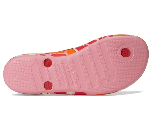 Image of FitFlop Iqushion Flowerz Ergonomic Flip-Flops