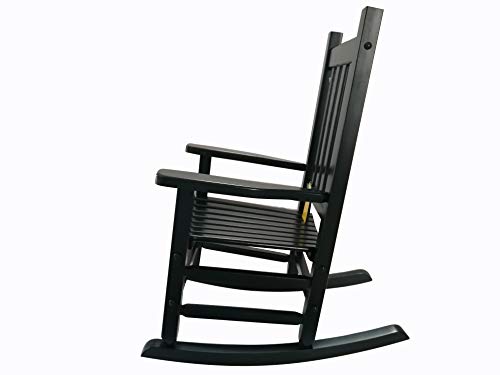 rockingrocker - K086DG Durable Dark Green Child’s Wooden Rocking Chair/Porch Rocker - Indoor or Outdoor - Suitable for 4-8 Years Old - Thumbnail 3