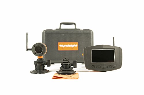 HYNDSIGHT Journey Wide Angle Wireless Rear View Multi-Purpose Camera and Monitor System for Horse-Trailer, Towing, Marine, Agriculture or Security Purposes. Water Resistant, Durable, Portable