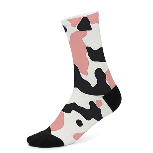 Unisex Novelty Artistic Geometric-Patterned Mid-Calf Socks2