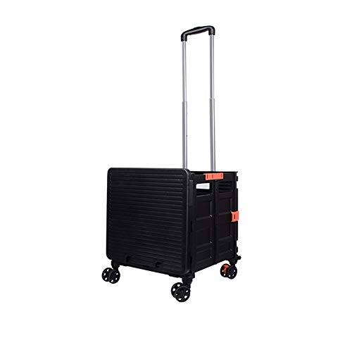 MMUY-1 Große Folding-Speicher-Karren, Teleskopaluminiumlegierungsstab Und Eine Hohe Zähigkeit PP, Waschbar Gute Zum Ausgehen Viel Zutaten Kaufen