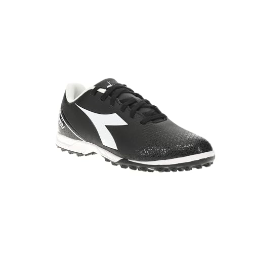 Diadora Kids Boys Pichichi 6 Turf Soccer Cleats - Black, White - Size 6.5 M2