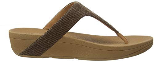 Image of FitFlop Women's LULU Suede Toe-Post Sandals | Lightweight Summer Walking Sandals with Cushioned Comfort, Arch Support & Grip