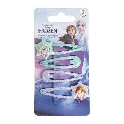 Acessórios para cabelo clipes 4 peças FroZEN