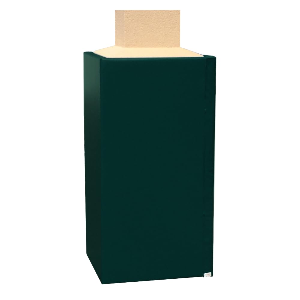 We Pad It Safety Pole Pad – Square Pole Padding Basketball Pole Pads, 1” Thick Closed Cell Foam for Impact Safety, Weatherproof Goal Padding Pole,