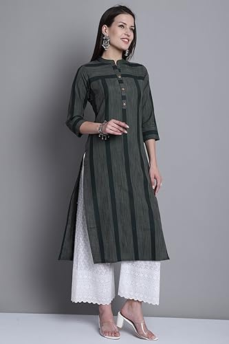 Image of Merira Women's Cotton Solid Regular Dress Shirt
