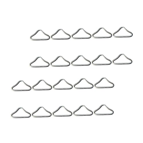 Anneaux triangulaires pour trampoline en acier lot de 40 pièces pour toile de saut