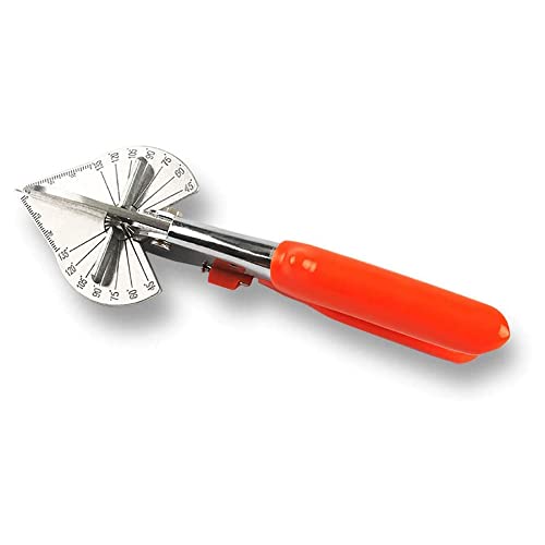 ZONADAH Gasket Shear Mitre Shear 45 to 135 Degree Multi-Adjustable Angle Trim Cutter Cutting Plastic PVC PPR PE Pipe Branch Wire High Precision - Image 2