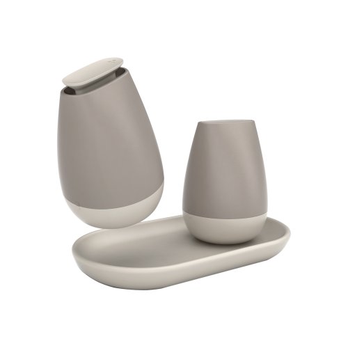 Bewater Mellow Magnetic Automatic Opening & Closing Salt & Pepper Shaker Set (Pw109Bw)