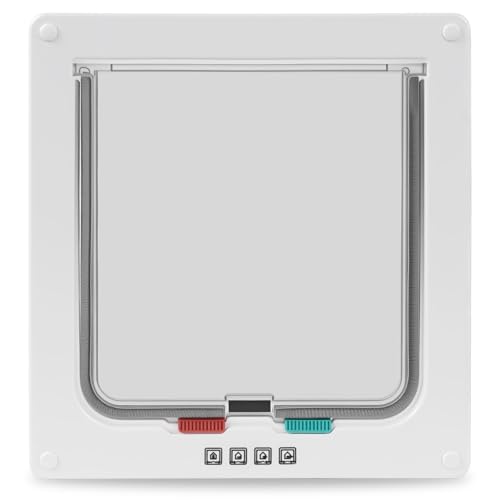 Cat Door with 4-Way Lock
