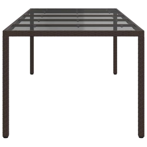 Mesa para barbacoa resistente a lluvia con espacio para diez personas 5
