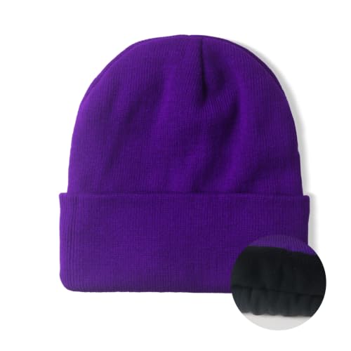 Image of NPJY Unisex Beanie for Men and Women Knit Hat Winter Beanies