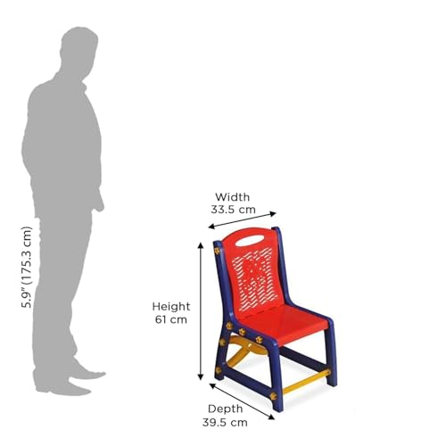 Nilkamal Apple Junior's Study Desk (Red/Blue/Yellow)