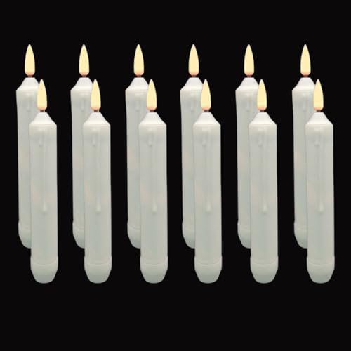 Velas LED sin Llama de Seguridad para Veladas sin Humo ni Cera 7