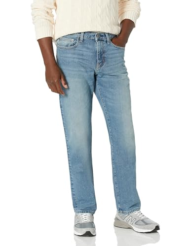 Amazon Essentials Herren Stretchjeans, Gerade Geschnitten -...