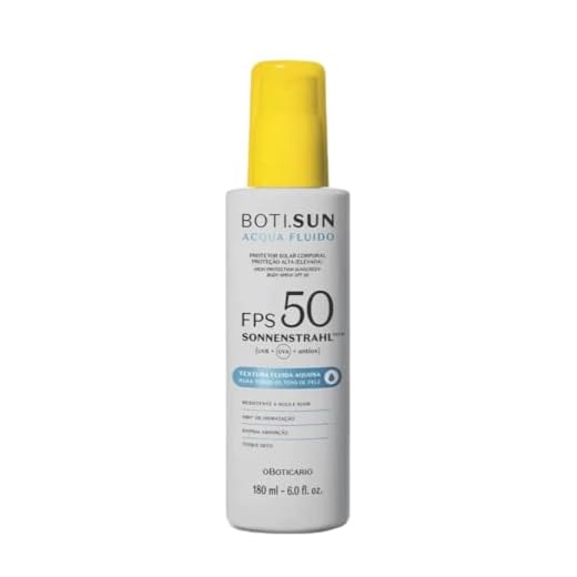 O BOTICARIO BOTI.SUN PROTETOR SOLAR CORPO SPRAY FPS 50 180ml