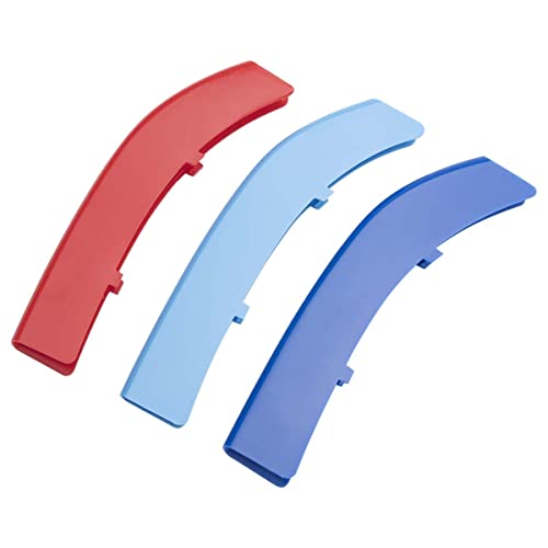 MangWany Tiras de rejilla frontal, tiras de rejilla de radiador para B-M-W 5 Series E60 E61 F10 F11 14-17 10 haz Cover