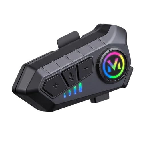 Auriculares Bluetooth de moto con triple reducción de ruido DSP CVC y RGB