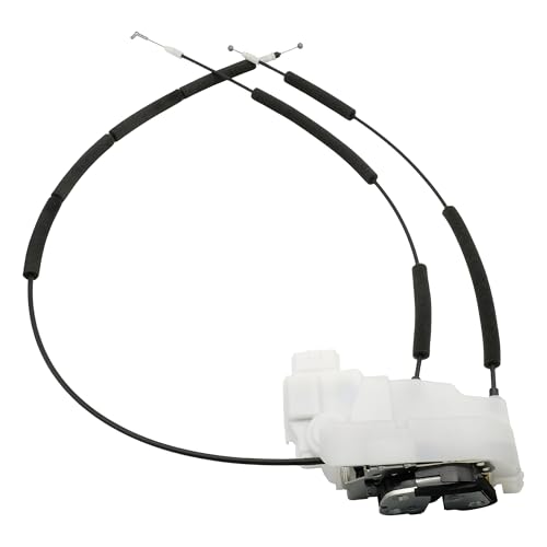 Image of Power Door Lock Actuator with Latch Assembly Fits for 2005-2021 Nissan Frontier 2005-2012 Pathfinder 2005-2015 Xterra Front Left (Driver Side), Replaces OEM 80501-EA501 80501-ZP70A 80501-ZS11A 72335