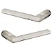Baldwin L021.MR Pair of Estate Levers Minus Rosettes, Antique Nickel