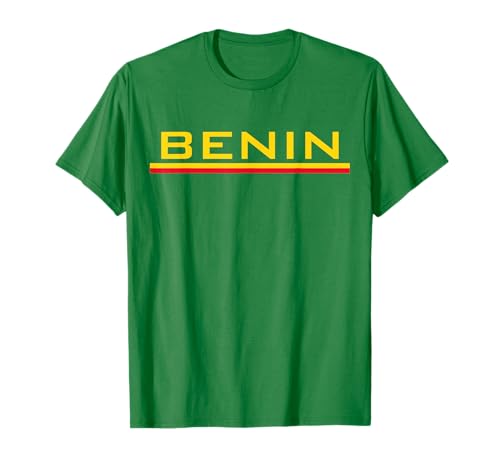 Maillot de sport avec drapeau du Bénin T-Shirt