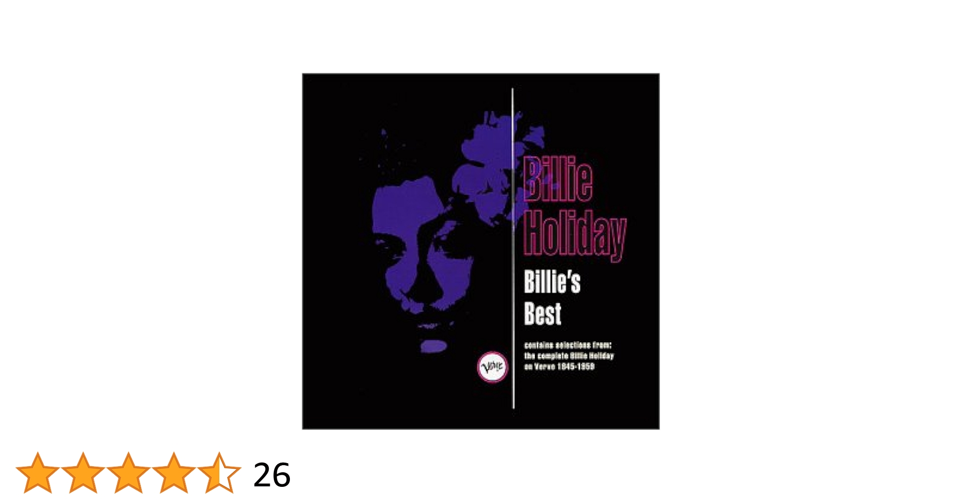 Amazon.com: Billie's Best: Selections from The Complete