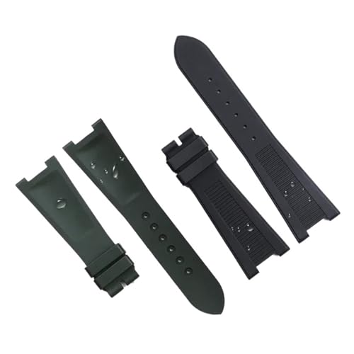 Bracelet en caoutchouc fluoré naturel pour Nautilus 5980 - Finition luxe - 4